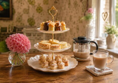 Afternoon tea in ross on wye herefordshire