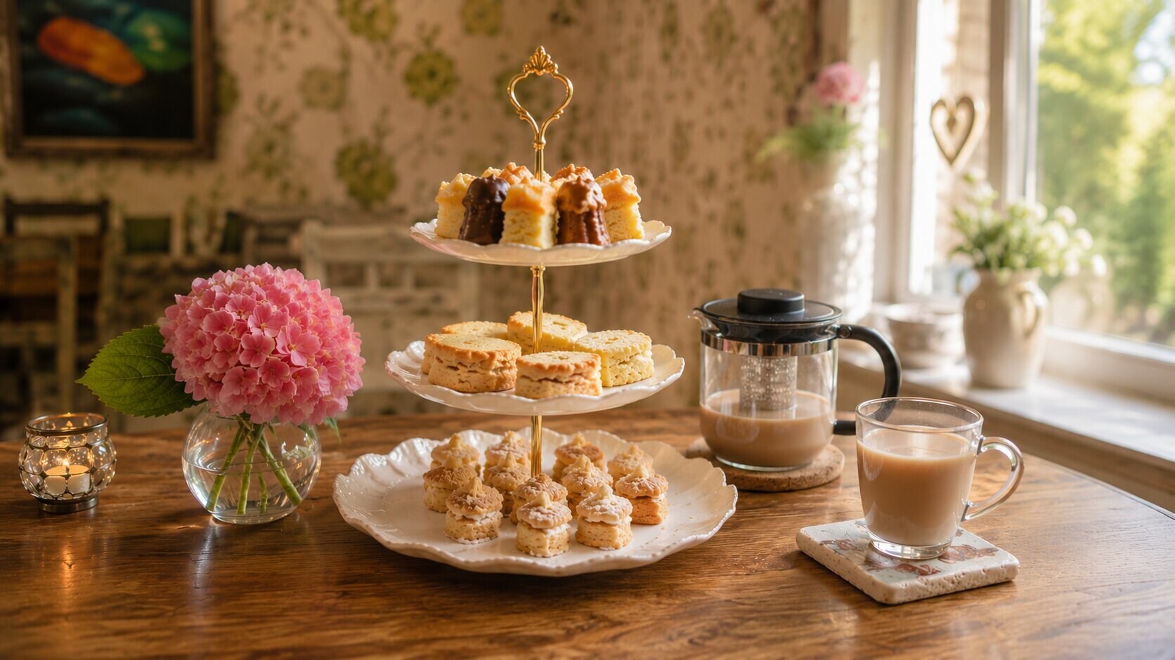 Afternoon tea in ross on wye herefordshire